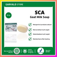Sca Goat Milk Soap 80gr, Facial Soap To Brighten Facial Skin From Goat Milk From SCA Cosmetics