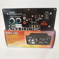 Kit Power Amplifier Subwoofer Monoblok Mobil 350W DMS 330