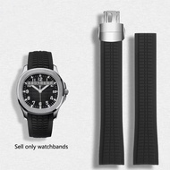 Soft Rubber Watch Band Aquanaut Fits For Patek Philippe Silicone 5164A 5167A 5168A 21mm Folding Buck