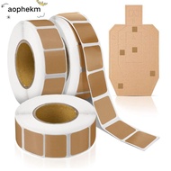 AOPHEKM Square Target Pasters, Self-Adhesive Range Targets Target Stickers, Outdoor for Long&Short R