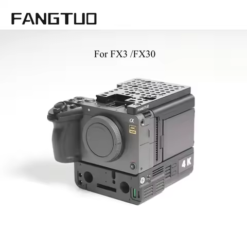 FANGTUO Kit for sony fx3 cinema camera fx30 V-Mount Battery Plate Expansion Module Cineback