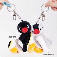 Đồ Chơi Cặp Đôi Pingu Chim Pingu Nhồi Bông Từ Tính Quà Tặng Cặp Đôi Dễ Thương Túi Đeo Vai Bằng Vải N
