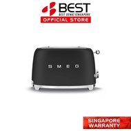 Smeg Pop-up Toaster TSF01BLMUK-Matte Black