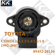[Kksolutions] เซ็นเซอร์ตําแหน่งคันเร่ง 89452-20130 TOYOTA COROLLA ALTIS  YARIS RAV4  1992-2007 4E-FE