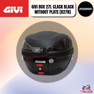 GIVI BOX 27L CLACK BLACK WITHOUT PLATE [B27N]