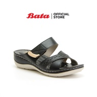 Bata COMFIT รองเท้าเพื่อสุขภาพ Comfortwithstyle รองเท้าลำลอง รองเท้าลำลองแบบสวม รองเท้าเปิดส้น สำหรับผู้หญิง สีชมพู รหัส 6615733 / สีดำ รหัส 6616733