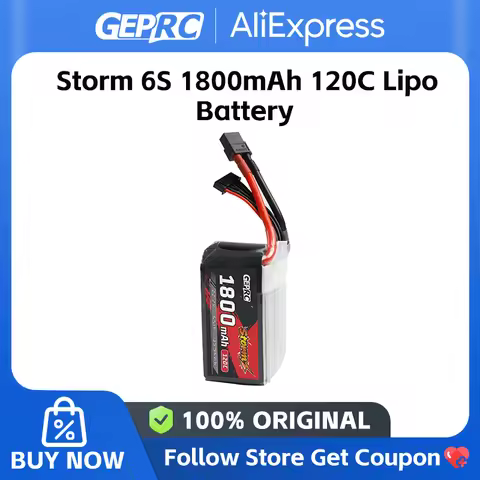 GEPRC Storm 6S 1800mAh 120C Lipo Battery for Quadcopters