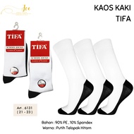 TIFA 6131 Plain White Casual/ School Socks TIFA Uniform Socks