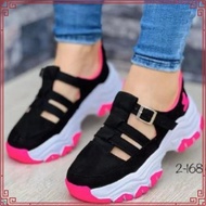 Ready stock kasut getah perempuan sandal bertutup 2023 new fashion Sneakers women plus size 36-43 re