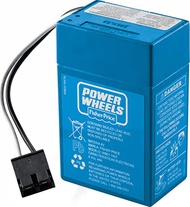 Power Wheels Replacement 6-Volt Battery, Rechargeable, for Use With Toddler Ride-On Toy Car and Vehi