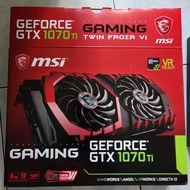 MSI GeForce GTX 1070 Ti GAMING 8G Graphics Card