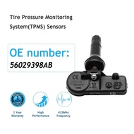 เซ็นเซอร์สำหรับ Chrysler ความดันลมยาง433เมกะเฮิรตซ์4ชิ้นดอดจ์ชาลเลนเจอร์รถจี๊ปเดินทาง Durango 560293