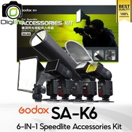 Godox Softbox SA-K6 6-in-1 Speedlite Accessories Kit / Digilife Thailand
