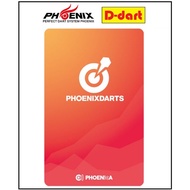 PHOENIX DARTS GAME CARD - NO.2227 PHOENIX DART CARD