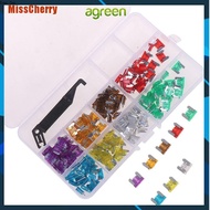 AG [MissCherry] 100x micro auto car low profile mini blade fuse kit 3A5A7.5A10A15A 20A25A30A