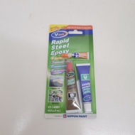Epoxy Steel Adhesive Set  V-tech /  Glue / 4 Minutes 1CARD / HARDEX 5MINUTE