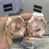 100% ORIGINAL CASIO G-SHOCK WOMEN GM-S2100CB-5A/GM-S2100CW-7A metal-clad timepiece in colors that ex