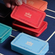 Chess and Card Room Tiles Chips Tokens Poker No Face Value Texas Square Blocks80x50x3.6cm QG00