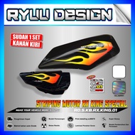 Striping Motor RX KING Hologram | Sticker Striping Variasi List Motor RX KING SPECIAL Motif Hot Whee