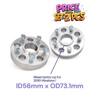 5x100mm To 5x114.3mm - 20mm Wheel Spacer With Jointless Wheel Centric Lip