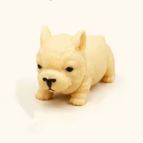 Creative Filled Soft Dag Cat Squishy Handmade Cute Piggy Building Block Squishy Animal Finger Relax 