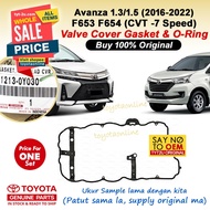 Avanza 1.5 (2015-) Valve Cover Gasket (CVT) F654 F653  11213-47020 11213-0Y030 TOYOTA