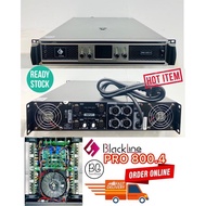 Blackline PRO800.4 800Watt x 4Channel 8ohm Power Amplifier