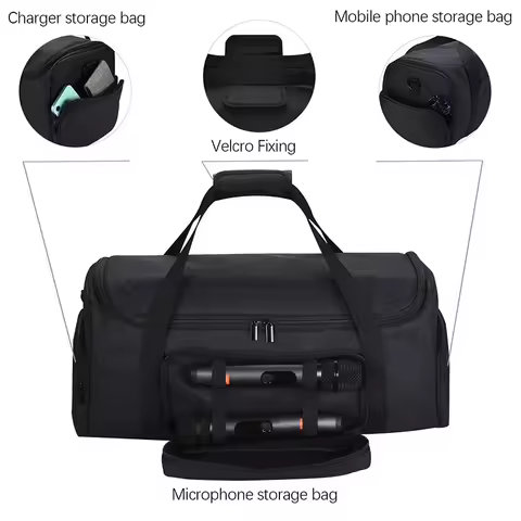 Outdoor Carrying Case Portable Bag Anti-Dust Protective Pouch Bag Travel Case for JBL Partybox On Th