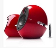正品 /漫步者（EDIFIER） 魔號E225 新一代電視/客廳音響 紅