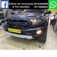 Ford Ranger T7 T8 convert Raptor Front bumper grill Fender Bodykit