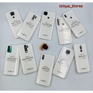 UNQ - Clear Case 2MM TPU Bening HD Softcase Redmi 8 8A Pro 9 9A 9C 9T 10 10A 10C A1 Plus Note 7 Pro 
