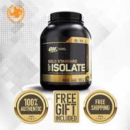 ON 100% ISOLATE WHEY GOLD STANDARD 5LBS 25G Protein 5.5G BCAA 4.3G Glutamine 11.4G Amino Acids [FREE