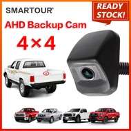 Smartour 4X4 AHD 1080P กล้องมองรถหลังกันน้ำ CCD กลับหัวกล้องมองเวลาถอยหลัง4x 4รถกระบะสีดำกล้องวงจรปิ