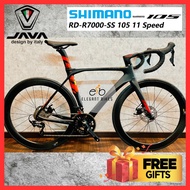 JAVA J AIR FEROCE UCI APPROVED FRAME SHIMANO 11SP 105 R7000 ROAD BIKE BICYCLE