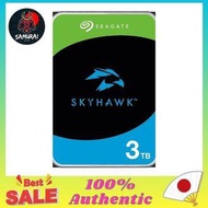 Seagate Skyhawk Surveillance HDD ST3000VX015 - Hard Drive - 3TB - SATA 6Gb Shipped directly from Fukuoka Japan