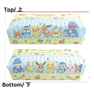 POKÉMON - 寵物小精靈比卡超筆袋 Pokemon Pikachu 比卡超筆袋多用途袋雜物袋/文具鉛筆袋 /化妝品袋/旅行小配件袋/多用途袋/小物袋 平行進口 (-PARTY Double)