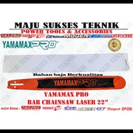 Terlaris Bar Laser Chainsaw 22 Inch Yamamax Pro Sparepart Chainsaw Bar