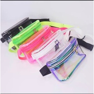 PVC transparent waist bag |Rave Accessories - EDM Accessories - Music festival - Music festival
