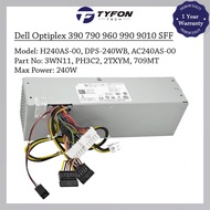Dell Optiplex 390 790 990 3010 7010 9010 SFF Power Supply PSU 240W 3YKG5 N9MWK RV1C4 3WN11 (Refurbis
