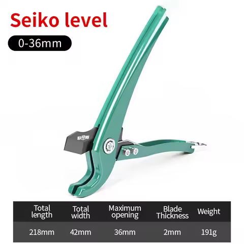 SK5 Pipe Scissors 32MM Pipe Cutter Material Ratchet PVC/PU/PP/PE Hose Pipe Cutter Scissors Hand Tool