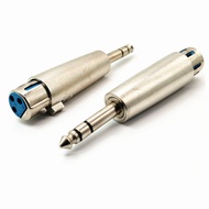 3 Pin Microphone Transform TRS Male to Female Adapter XLR Male to 1/4 6.35mm Stereo Mic Connector Converter Plug