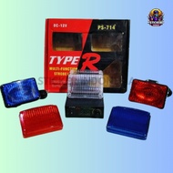 LED STROBE LIGHT BOX TYPE R PS 714 CAR ACCESSORIES AND