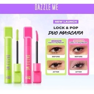 Dazzle me Lock & Pop ! Duo Mascara Waterproof smudgeprof Transferprof
