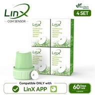 MicroTech LinX CGM Kit 1 Sensor 1 Transmitter Continuous Glucose Monitoring