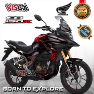 Decal Cb150x New Full Body Sticker Cb 150x New Full Body Striping Cb 150x New Decal Cb150x New Stick