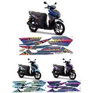 (STRIPE) AVANTIZ BODY COVER STICKER STRIPE COVER SET AVANTIZ 2024 (5) COLOUR BLUE PURPLE EGO AVANTIZ