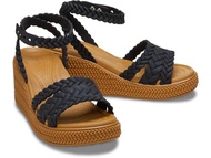 Crocs Brooklyn Ankle Strap Wedge Platform Sandals