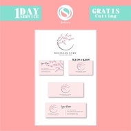 Online Shop Thank You Card/Business Card Or Costume Shop NC 02