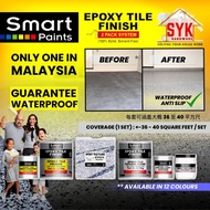 SYK Free Shipping Smart Paint Epoxy Flake Floor Paint 1kg Epoxy Flake Coating Set Colour Flakes Epoxy Floor Coating