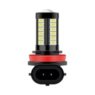 2ชิ้น หลอดไฟตัดหมอก LED H4 H7 H8 H9 H16 9005 HB3 9006 HB4 P13W 33SMD H11 6000K 5730 อุปกรณ์เสริม สํา